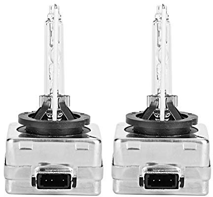 Xenon Headlight Bulbs 6000K D1S Car Lamp Replacement Bulbs for Front Headlight
