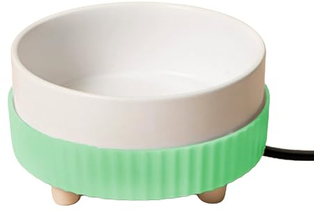 Bebedero calefactable para mascotas | Calentador de bebedero con