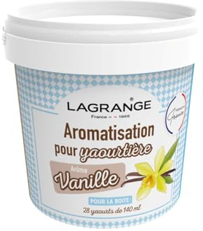 Lagrange Aromatisation Vanille pour Yaourts 500 g - Lot de 4
