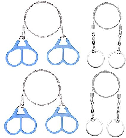 WOONEKY 4stücke Teiliges -kettensäge Camping Und Outdoor Tragbare Survival-kette Handliche Schneidwerkzeuge