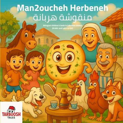 Man2oucheh Herbeneh: Bilingual children's book in Lebanese dialect (Arabic and Latin script) (Tarboosh Tales – Lebanese Dialect Stories for Children)