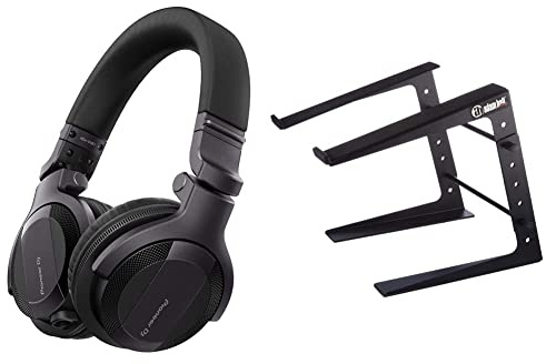 Pioneer Dj HDJ-CUE1, DJ Auriculares + Ah Stands SLT001E Soporte para portátil