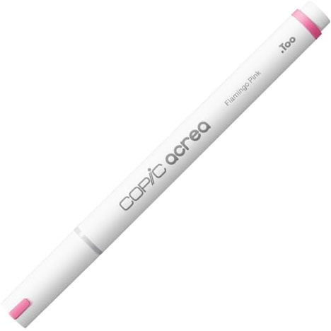 COPIC acrea 007 Flamingo Pink Paint Marker with Water and Pigment-Based Ink, Line Width 0.8-1.2 mm