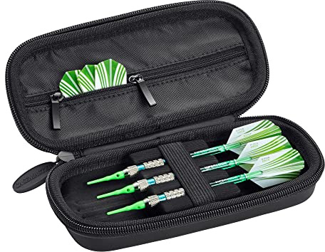 Casemaster Warden Dart Case with Zipper - TACTECH Foam Protection - Secure Dart & Accessory Storage Green