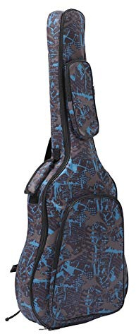 Milisten 1stück Gitarrentasche Gepolsterter Rucksack Für Akustische Gitarren Robuste Oxford-umhängetasche Mit Verstellbaren Trägern Für Musiker Und Instrumententransport
