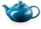 Le Creuset Klassische Teekanne aus Steinzeug, 1,3 Liter, für 3–4 Tassen, Deep Teal, 70702136420000