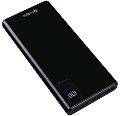 Sandberg Powerbank USB-C PD 20W 10000 Powerbank USB-C PD 20W 10000, 420-58 (Powerbank USB-C PD 20W 10000, Black, Universal, Aluminium, Rectangle, 10000 mAh, USB)