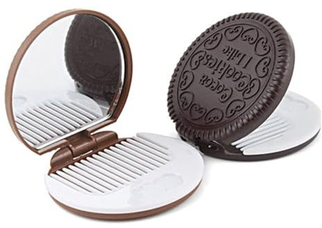 KSOIQPU taschenspiegel klappbar, Mini Spiegel Handspiegel Klein Taschenspiegel Klein Kleine Spiegel