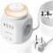 CHICLEW Regletas Enchufes Proteccion Sobretension, Cubo Enchufes con USB 8 IN 1, Enchufe Multiple con 4 Tomas y 3 USB y 1 USB-C, Ladron Enchufes con Luz Nocturna el Hogar Oficina y Viajes, Cable 1.8M