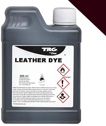 TRG the One Leather Dye, Farbstoff für Glattleder und Kunstleder, Braun (106 Dark Brown), 500 ml