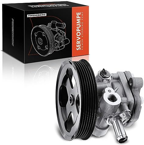 Frankberg Servopumpe Hydraulikpumpe Lenkung Mit Riemenscheiben Kompatibel mit Outlander I CU W 2.4L 2003-2006 Replace# MN100472