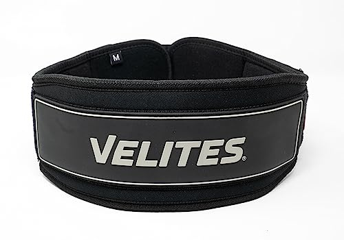Velites I Cintura lombare per sollevamento pesi I Cintura per sollevamento pesi I Tenuta e comfort insuperabile I Ideale per deaddolo, squat, sollevamenti... I 4 taglie disponibili. (M)