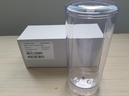 Generisch Wassertank mit Deckel für Lavazza A Modo Mio DESEA und IDOLA, Transparent, Zylindrisch, Kunststoff, 1,2 Liter