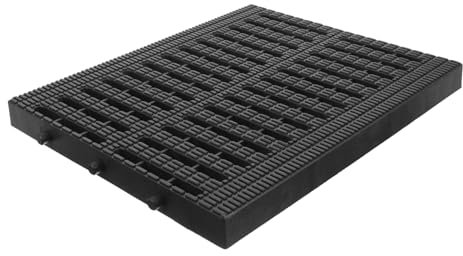 AUTSUPPL Channel Drain Cover Outdoor Sewer Grate with Anti-Slip Grid for Patios Garden Yard Commercial Areas