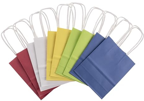 Pappersbärkassar, set, 10 stycken