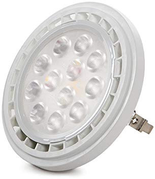 Glühbirne LED AR111 9W 900Lm 4200ºK G53 40.000H [HO-2835AR111-9W-W] | Greenice