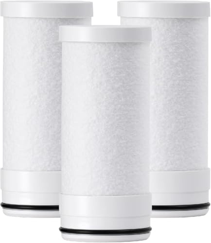 Waterdrop WD-FF-03A Filtro Sostitutivo per Rubinetto WD-FC-06, Riduce del 94,42% Cloro, Cattivo Sapore e Altro, Dura Fino a 9 Mesi (Confezione da 3)
