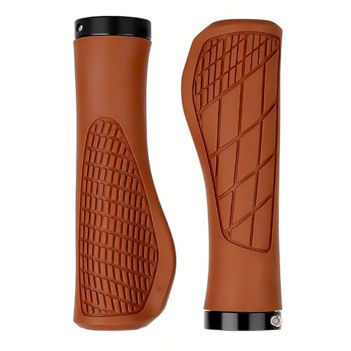 Ksvaye 2 Stück Fahrradgriffe rutschfest Lenkergriffe Fahrrad Lenker Griffe Lock-On Design Bike Handlebar Grips Ergonomisch Griffe Fahrradlenker für 22,2 mm Fahrrad Mountainbike Rennrad