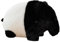 Yugugomo Kuscheltier Tapir Stehend,Traumfressender Tapir Als Plüschtier, 35 cm Plüschtapir Plüschtier, Süße Plüschtiere, Spielzeugpuppe, Dekokissen Für Sofa, Kinderzimmerdeko