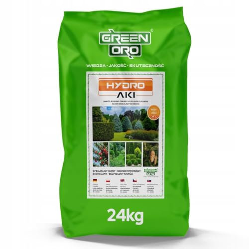 GREEN ORO HYDRO AKI 24kg Engrais d'automne pour thuya et conifères
