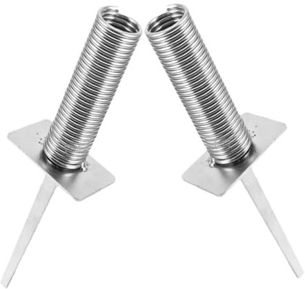 TOYANDONA 2 Stück Fußball-Logo-Nagel stabile Masthalterung Fußball-Fahnenmastspitze Fußball-Eckfahnenspitze Fußball-Fahnenmasthalter Stabiler Eckfahnen-Spike Fußball-Bodennagel Eisen Silver