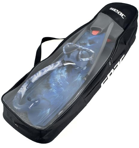 SEAC Apnea, Sac en bandoulière pour Palmes Longues, 95 x 21 x 16 cm
