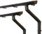 INEFA Dachrinnen Set Gartenhaus, NW100 / 100mm halbrund 2 x 4m Anthrazit zwei Dachseiten, Regenrinnen PVC für Satteldach, Made in Germany