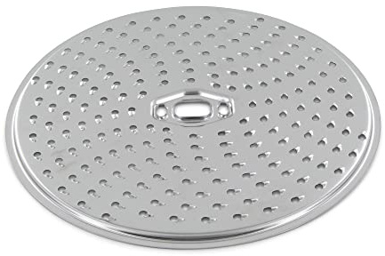 DL-pro Reibscheibe Ø 16cm für Bosch Siemens MUM4 MUM5 MUM8 00080159 080159 Schneidscheibe Scheibe mittelfein für Durchlaufschnitzler in ProfiMixx PowerMixx HomeProfessional Maxxi MUM Küchenmaschine