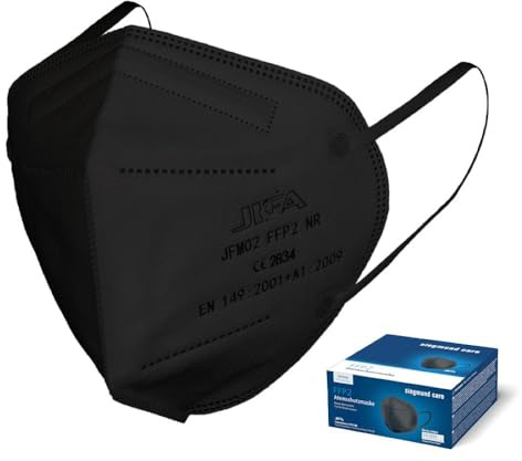 Siegmund FFP2 Atemschutzmaske Schwarz