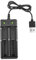 Batteria 18650, batteria ricaricabile USB da 2-slot da 5 V, batteria al litio universale telescopico, batteria con protezione da sovraccarico adatto a 18650/18500/18490/16340/14500