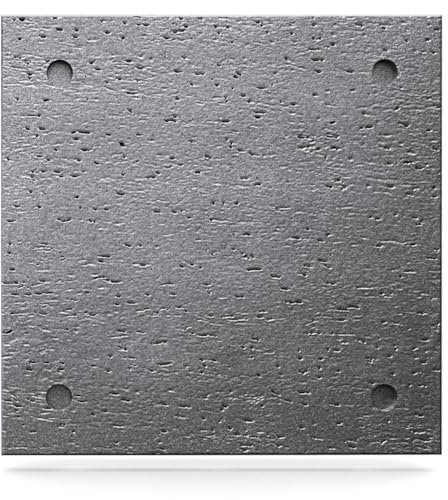 Deccart - 3D Wandpaneele Betonoptik 60x60 cm - Paneele Wand Wall Panels Deko Wandverkleidung Innen Panel Deckenverkleidung Decke Deckenpaneele Platten Styropor Beton 0.72 m², 2 Stück, grau