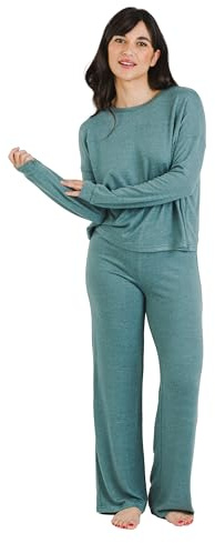 TRAMAS+ Pijama Angorina Mujer Juego de Pijama Mujer