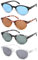 MODFANS 4er-Pack Lesebrille Damen Sonnenbrille Blaulichtfilter,Gute Brillen,Hochwertig,Komfortabel Super Lesehilfe,Lesebrillen Damen