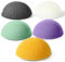 YUXIANLB 5 Pack Natural Facial Sponges Reusable Face Scrubbers for Deep Cleansing and Gentle Exfoliation Removes Dirt Impurities and Makeup for All Skin Types (Skincare & Spa Use)