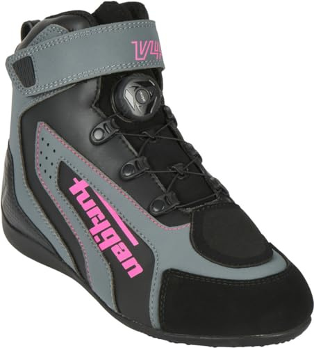 Furygan V4 Easy Lady D3O Zapatos de Moto para Mujer - Comodidad y seguridad - Impermeables y transpirables - Protección de los tobillos D3O - Calzado rápido - Buena ventilación - Diferentes tallas