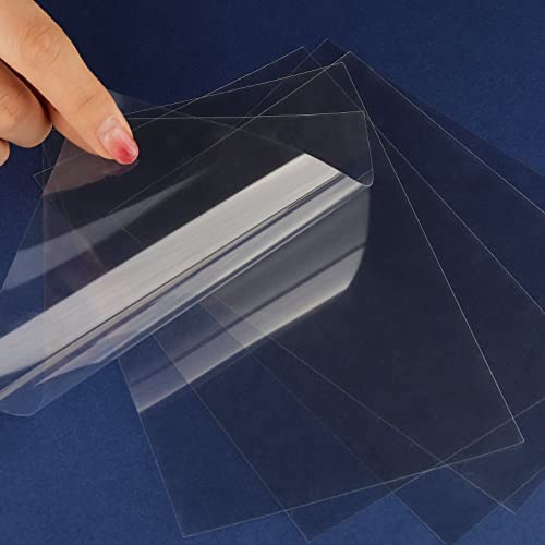 Fogli di acetato trasparente resistente al calore per fare shaker finestre 5pz/set fogli di plastica trasparente per fai da te Scrapbooking carte agitatore fatte a mano accessori per cornici 21,5x28cm