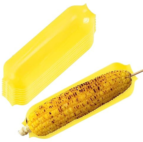 Porta pannocchie, porta mais - Stoviglie in PP per alimenti per utensili da cucina, per barbecue all'aperto, vassoi per mais e portasalegna Novent