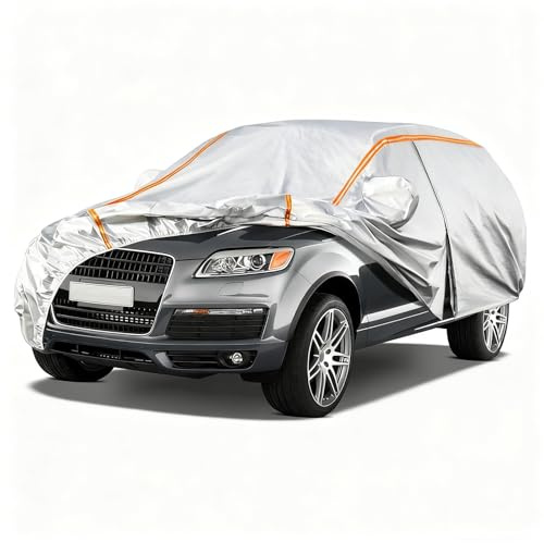 Funda Coche para Audi Q7(2009-2023) Fundas para Coche Exterior,Impermeable, a Prueba de Viento, a Prueba de Polvo, a Prueba de Sol