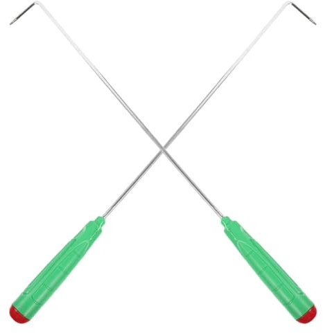 Cabilock 2 Pezzi Attizzatoio Per Caminetto Attizzatoio Da Attizzatoio In Acciaio Per Braciere Attizzatoio Per Braciere Per Caminetto Ed Attrezzi Per Braciere