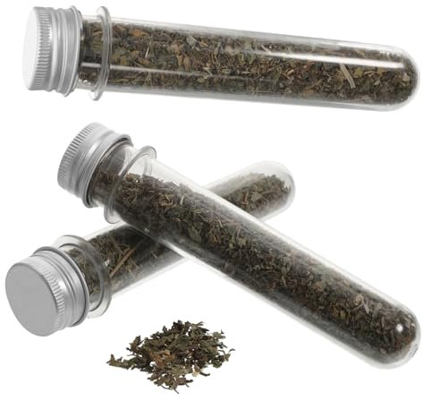 VILLFUL 3stücke Teiliges Katzenzahnpflege Katzenminze Natürliche Mundreinigung Für Katzen Praktischem Aufbewahrungsbehälter Fördert Zahnreinigung Und Spielspaß