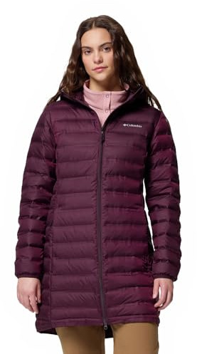 Columbia Piumino lungo con cappuccio Lake 22 2 da donna, con cappuccio, Moonvista, S