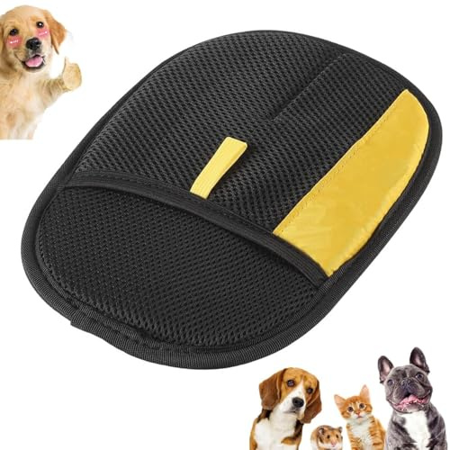 2025 Gant pour enlever les poils d'animaux, épilateur électrostatique réutilisable pour chats et chiens, outil de toilettage (1 pièce)