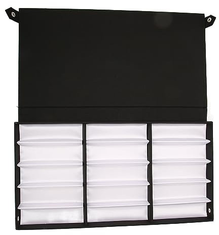 Organizzatore Occhiali Sole A 15 Griglie, Gioielli Custodia per Occhiali per Cassetti da Tavolo, Vassoio Portaoggetti per Orologi, Braccialetti, Orecchini, Scatola da Esposizione