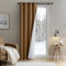 MIULEE Rideau Thermique Isolant Anti Froid et Chaleur avec Doublure, Marron Rideau de Porte Isolant Thermique Lot de 1 (L 132 x H 245 CM), Double Rideaux Occultant et Thermique Epais 132x225 CM