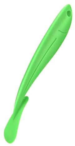 Utensile da cucina funzionale per sbucciare, perfetto per arance e altro ancora, sbucciatore domestico per preparare facilmente frutta Snz072 (verde, 18 x 2,5 cm)