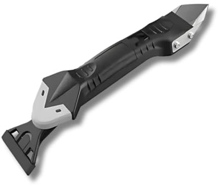 PARENCE. - Outil Enlève Joint Silicone 3 en 1 – Spatule & Grattoir Multi-Embouts pour Joints