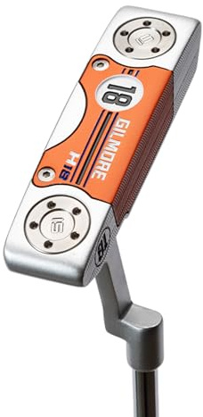 The Silver Number 18 Golf Putter - Blade Putters for Men & Women - Easy Flop Shots – Legal for Tournament Play- Right Handed - Graphite Shaft