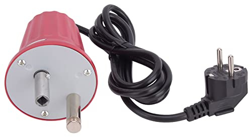 Cryfokt Motor de Barbacoa FD801B, Rotador Duradero de Alto Rendimiento para Cocinar en Barbacoa Al Aire Libre, ABS de 4,5 W, Soporta 10 Kg con Diseño Compacto