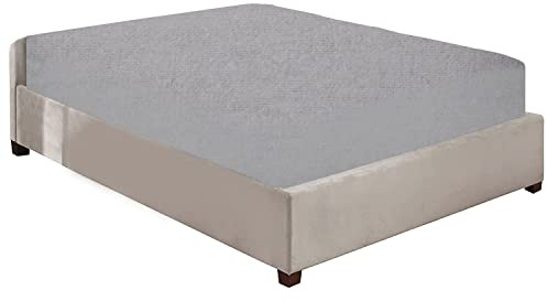 100% Brushed Cotton Flannelette 40CM/16 Extra Deep Fitted Sheets in 12 Colours (Silver, King)