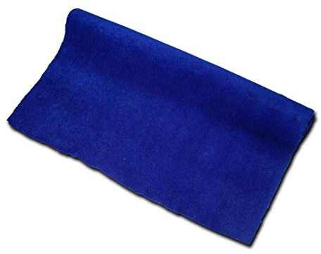 Rotolo Moquette Adesiva liscia 70x150 cm colore Blu Royal fonoassorbente rivestimento acustico Auto pannelli